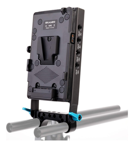 Plato Bateria Vmount Dtap 2x Usb Dc 15v 12v 8v 5v