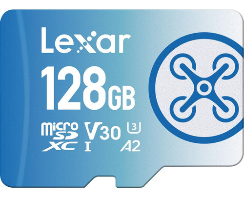 Memoria Microsdxc 128gb Lexar Fly Class 10 U3 V30 A2 Drone