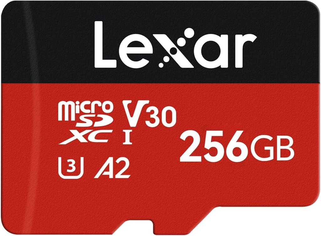 Tarjeta microSDXC 256 GB Lexar Professional E series UHS-I