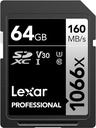 Tarjeta Sd 64 Gb Lexar Professional 1066x Sdxc V30 Uhs-i