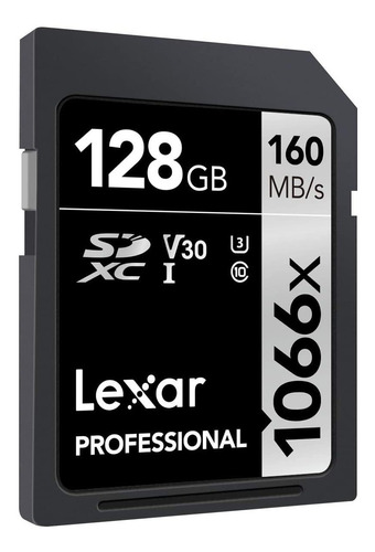 Tarjeta Sd 128 Gb Lexar Professional 1066x Sdxc Uhs-i