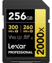 Tarjeta Sd 256 Gb Lexar Professional Sdxc Uhs-ii C10 U3 V90
