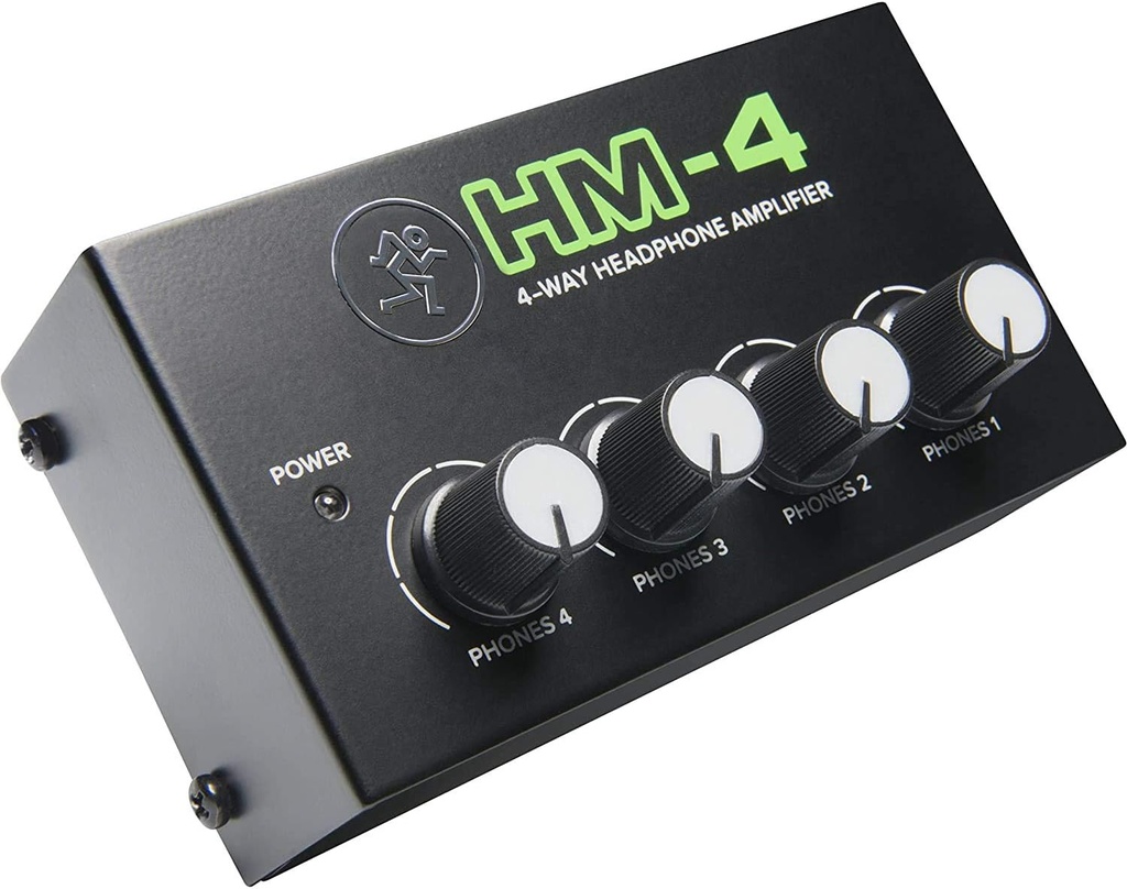 Amplificador de Audifonos 4 Canales Mackie HM-4 