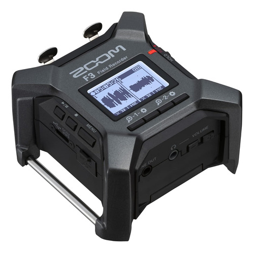 Grabadora De Campo Zoom F3  Field Recorder 32 Bit Flotantes
