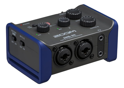 Interfaz De Audio Zoom Ams-24 Musica Streaming 2x4 Usb