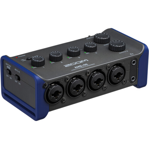 Interfaz De Audio Zoom Ams-44 Musica Streaming 4x4