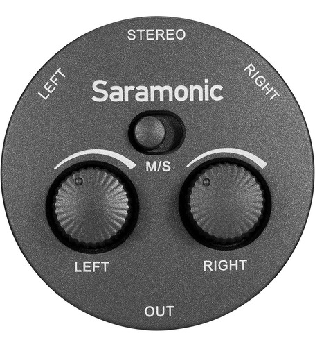 Mezclador De Audio De 2 Canales Saramonic Ax1 Trs Y Trrs