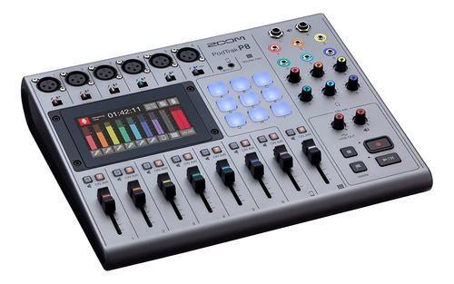 Grabador Para Podcast Zoom Podtrak P8 6 Canales