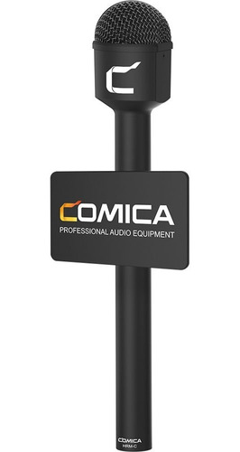 Microfono Omnidireccional Comica Para Reporteros Xlr Hrm-c