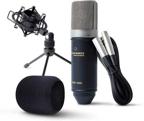 Microfono Condensador Marantz Mpm1000 Xlr Phantom Power