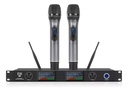 Microfonos Dinamicos By33 Xtuga Uhf Rack Mic Recargable