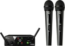 Microfonos inalambricos AKG WMS40 MINI DUAL