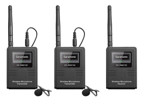 Microfono Balita Inalambrico Dual Saramonic Sr-wm2100