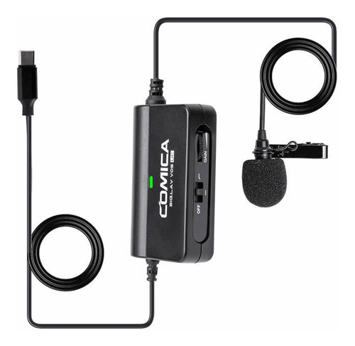 Microfono Balita Comica Siglav V05 Tipo C Smartphone 5 Mts