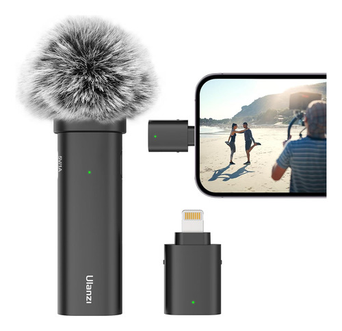 Microfono Balita Inalambrico Ulanzi Wm10 Ligthning