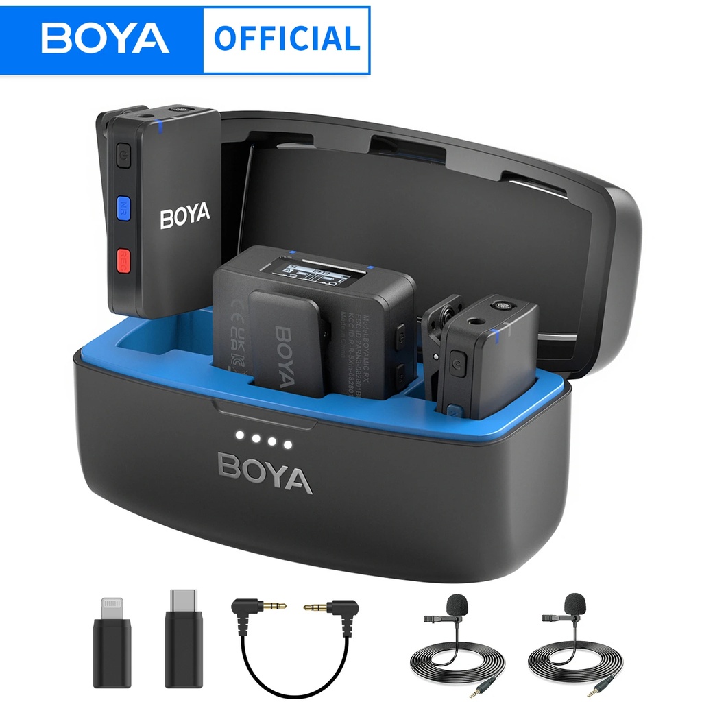 Microfono Balita Dual Inalambrico BOYAMIC Android iPhone