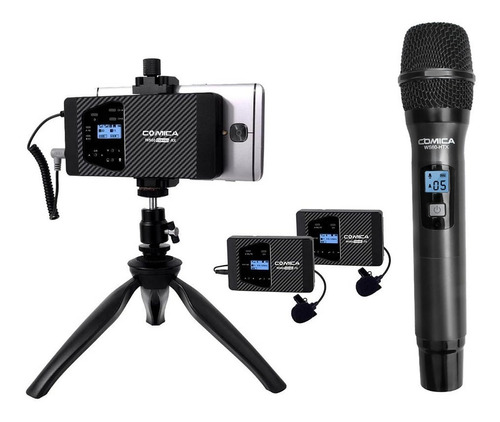 Microfono Inalambrico Balita Y Dinamico Comica Cvm-ws60