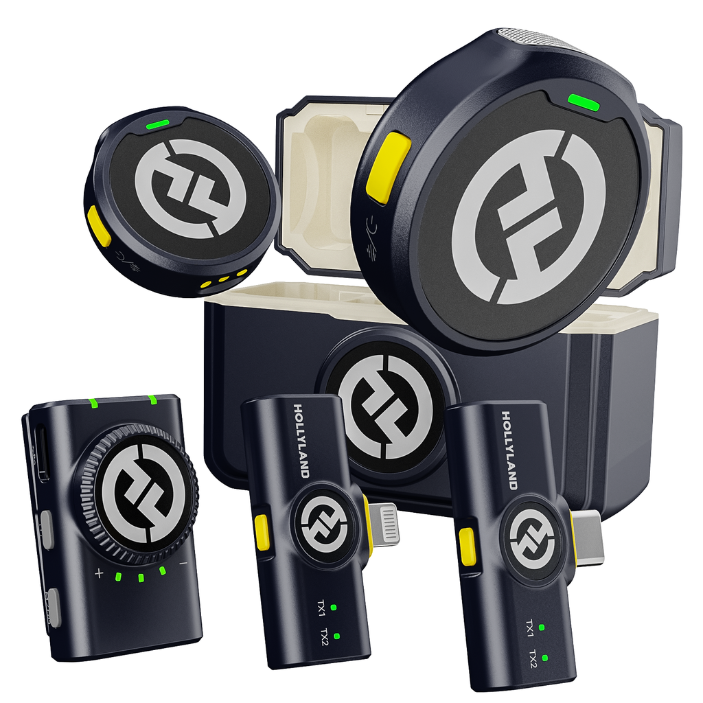 Microfono Balita Inalambrico Hollyland Lark M2 Combo