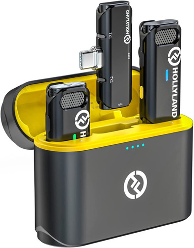 Microfono Balita Inalambrico Hollyland Lark C1 Duo Tipo C