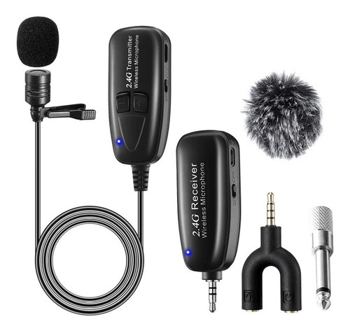 Microfono Balita Inalambrico 2.4 Ghz Smartphone Pc Y Camaras