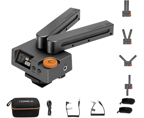 Microfono Super Cardiode Traxshot Bidireccional Comica