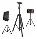 Paral Para Cornetas Amplificadas Max 90 Kg Altura 1 A 2 Mts