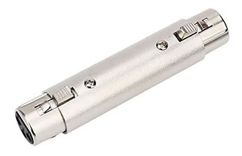 Adaptador Xlr Canon Hembra A Hembra