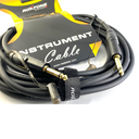 Cable Plug 1/4 A 1/4 Macho Mono 3 Mts Roxtone G Series