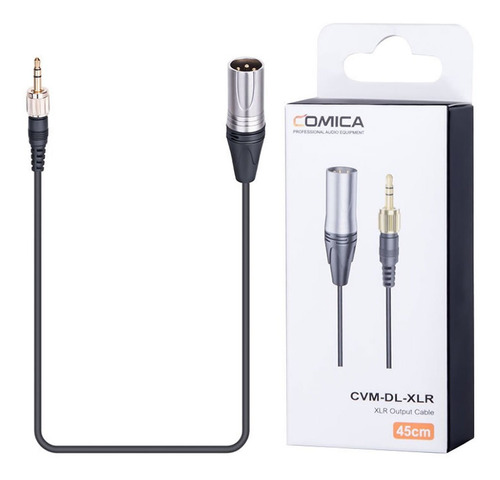 Cable Audio 3.5mm A Xlr Macho Comica Cvm-dl-xlr 45 Cm