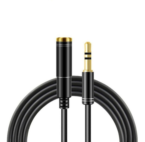 Cable Extension De Audio 3.5 Mm Plug Macho Jack Hembra 3 Mts
