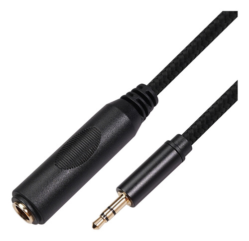 Cable Plug 3.5 Mm A Jack 1/4 Estereo De 1,5 Metros