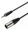 Cable XLR MACHO a Plug 3.5mm Estereo ROXTONE SAMURAI 3 Metros