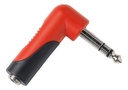 Convertidor Plug Macho 6,3 Mm A 3,5 Mm Hembra Estereo En L