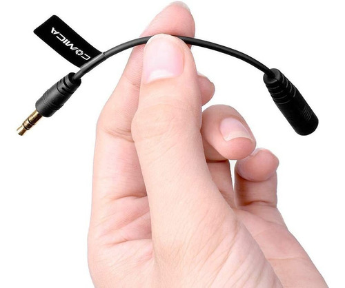 Cable Audio 3.5mm Trrs A Trs Hembra Comica Cvm-cpx Camaras
