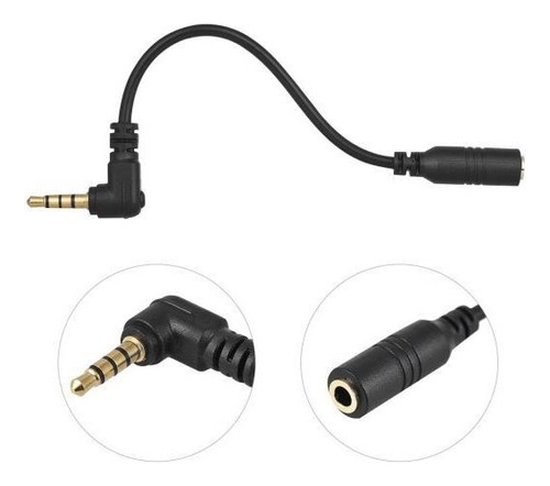 Cable Trs Hembra A Trrs Macho  3,5mm Boya Bycip2 Pro
