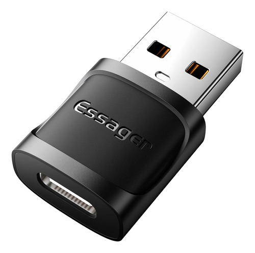 Convertidor Otg Usb Macho A Tipo C 10Gbps Hembra