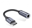 Adaptador Smartphone Type C A Jack 3.5mm Audifono Microfono