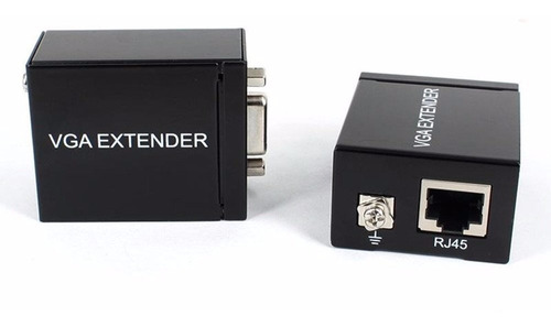 Vga Extender Cat5/6 Rj45 Extension 60metros Resolucion 1080p