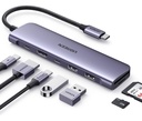 Hub Tipo C 7 En 1 Ugreen Hdmi  Sd Micro Sd 2 Usb 1 Tipo C