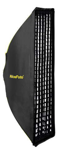 Softbox Rectangular 120x30cm Grid Nicefoto Bowen Es-1230