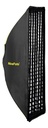 Softbox Rectangular 120x30cm Grid Nicefoto Bowen Es-1230