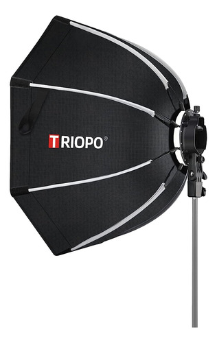 Softbox Octogonal Grid Triopo 55 Cm Flash Speedlite Handgrip