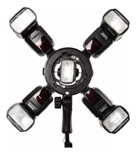 Soporte Flash Speedlite A Montura Bowens Triopo Tr05