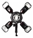 Soporte Flash Speedlite A Montura Bowens Triopo Tr05