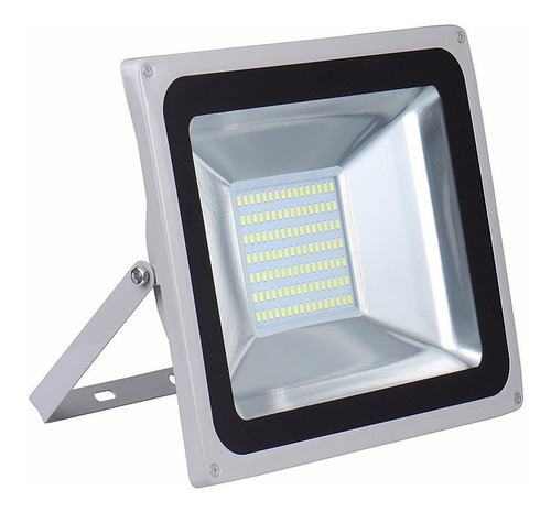 Reflector Led 100w Para Exteriores 6000k 110v Luz Fria