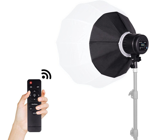 Luz De Video Led Bicolor 80w Con Softbox Lampara China