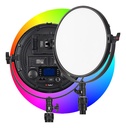 Luz De Video Tolifo Rgb Led Moon Light 80w