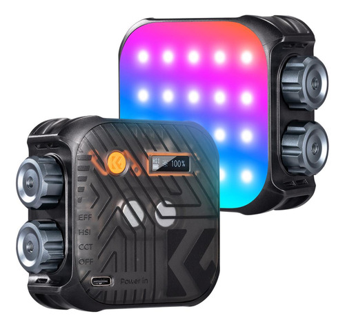 Luz de video RGB KF Concept recargable 2000mah kf34036