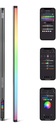Tubo Led Neewer Tl120c Rgb 42w 120cm 6000mah Luz De Video