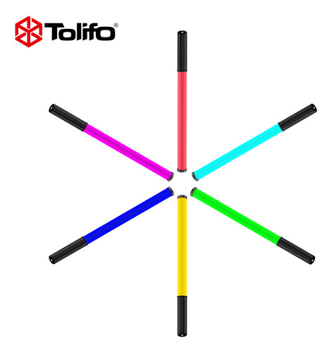 Tubo Led Rgb Tolifo St10rgb 10w Wand Light 1200lm
